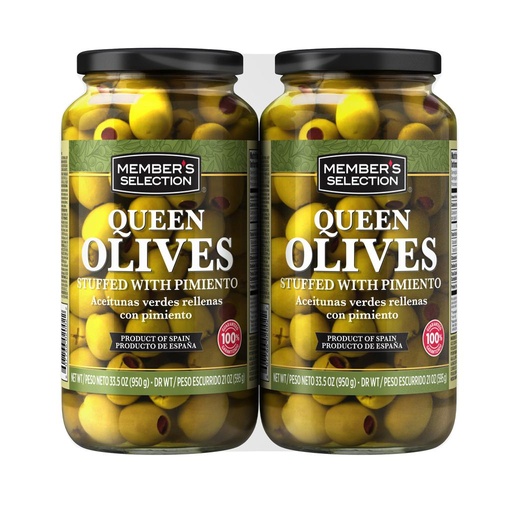 Aceitunas Queen Frasco 950g